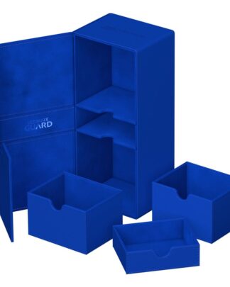 Ultimate Guard Twin Flip`n`Tray 266+ Xenoskin Blau