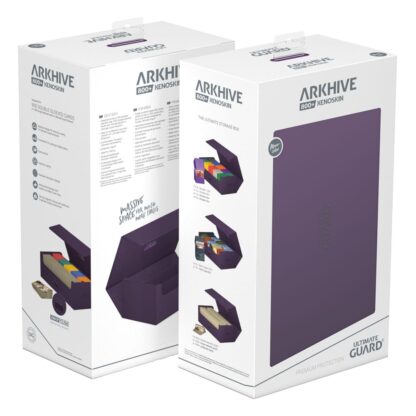 Ultimate Guard Arkhive 800+ XenoSkin Monocolor Violett – Bild 17