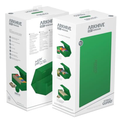 Ultimate Guard Arkhive 800+ XenoSkin Monocolor Grün – Bild 17