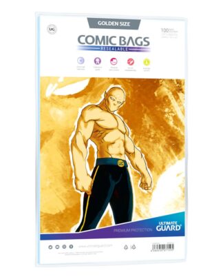Ultimate Guard Comic Bags wiederverschließbar Golden Size (100)