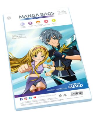 Ultimate Guard Manga Bags wiederverschließbar (100)