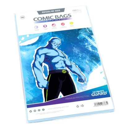 Ultimate Guard Comic Bags wiederverschließbar Regular Size (100) – Bild 2