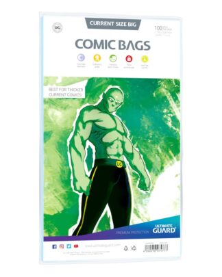 Ultimate Guard Comic Bags BIG Current Size (100)