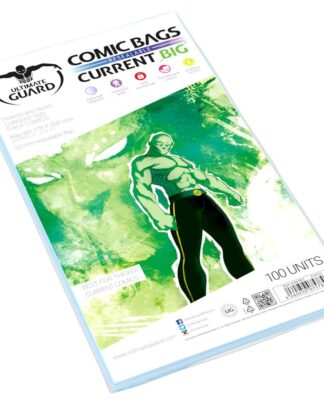 Ultimate Guard Comic Bags BIG wiederverschließbar Current Size (100)