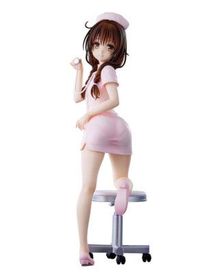 To Love-Ru Darkness Statue PVC Mikan Yuki Nurse Cos 25 cm