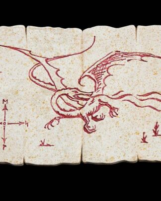 Hobbit Magnet Dragon Map