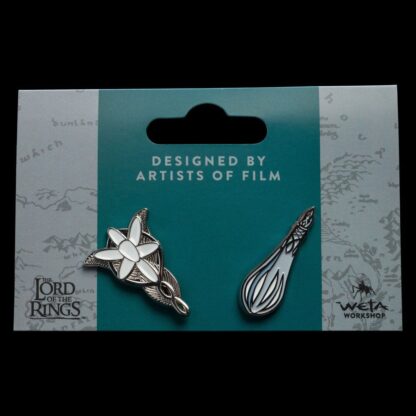 Herr der Ringe Ansteck-Pin Doppelpack Evenstar & Galadriel's Phial – Bild 2