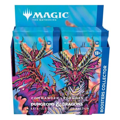 Magic the Gathering Commander Légendes : la bataille de la Porte de Baldur Sammler Booster Display (12) französisch – Bild 2