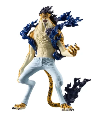 One Piece Statue King of Artist Awakening Rob Lucci