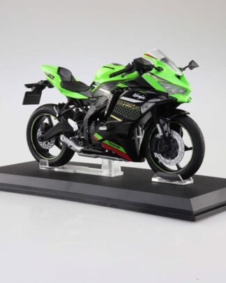 Diecast Bike Series Statue 1/12 Kawasaki Ninja ZX-25R Lime Green×Ebony 16 cm