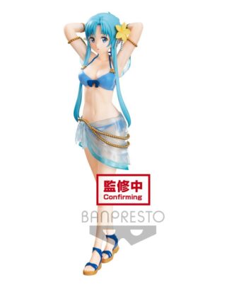Sword Art Online Espresto Statue Asuna Jewelry Materials Swimsuit 22 cm