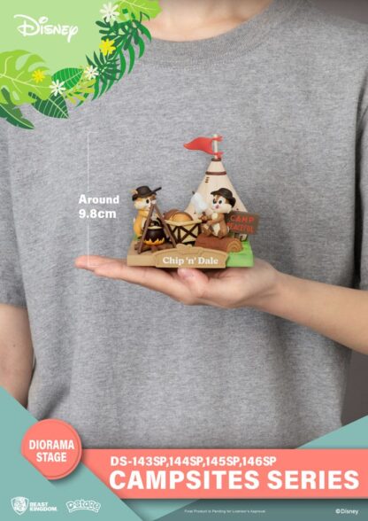 Disney D-Stage Campsite Series PVC Diorama Mini & Pluto Special Edition 10 cm – Bild 5