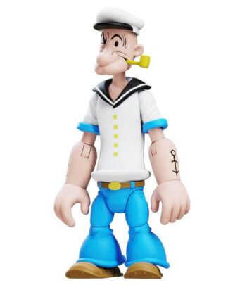 Popeye Actionfigur Wave 03 Popeye 1st Appearance White Shirt