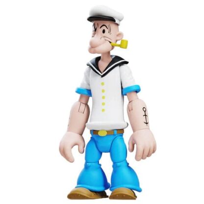 Popeye Actionfigur Wave 03 Popeye 1st Appearance White Shirt