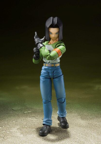 Dragon Ball Super S.H. Figuarts Actionfigur Android 17 (Universe Survival Saga) 14 cm – Bild 6