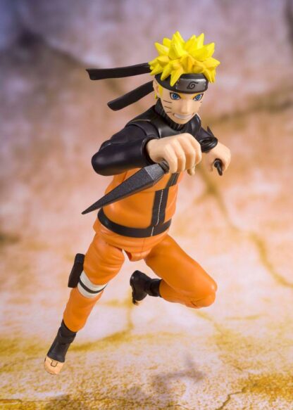 Naruto Shippuden S.H. Figuarts Actionfigur Naruto Uzumaki (Best Selection) (New Package Ver.) 14 cm – Bild 5