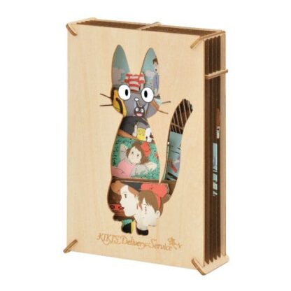 Kikis kleiner Lieferservice Paper Model Kit Paper Theater Wood Style Silhouette Jiji – Bild 2