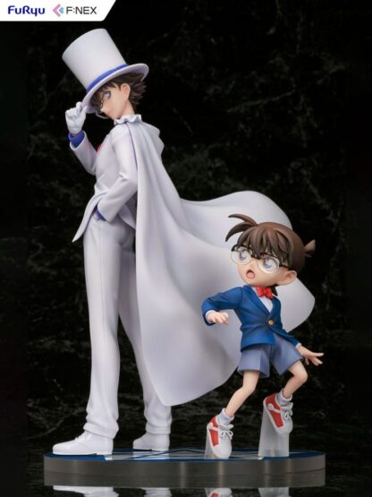Detektiv Conan F:NEX PVC Statue 1/7 Conan Edogawa & Kid the Phantom Thief 29 cm – Bild 2