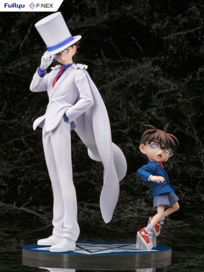 Detektiv Conan F:NEX PVC Statue 1/7 Conan Edogawa & Kid the Phantom Thief 29 cm – Bild 3