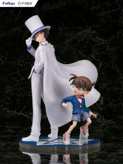 Detektiv Conan F:NEX PVC Statue 1/7 Conan Edogawa & Kid the Phantom Thief 29 cm – Bild 5