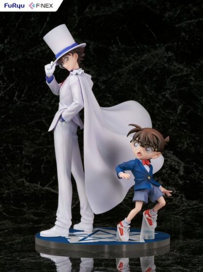 Detektiv Conan F:NEX PVC Statue 1/7 Conan Edogawa & Kid the Phantom Thief 29 cm – Bild 7