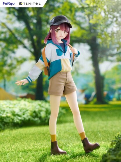 Laid-Back Camp Tenitol PVC Statue Ayano Toki 23 cm – Bild 5