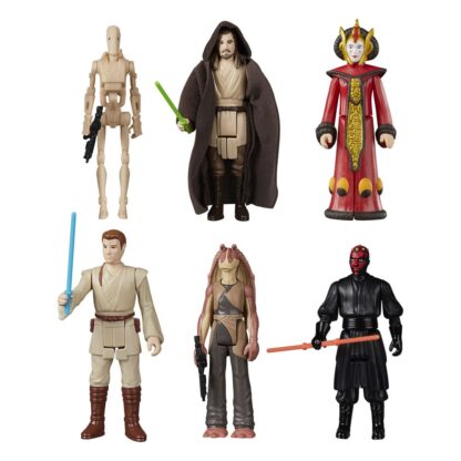 Star Wars Episode I Retro Collection Actionfiguren The Phantom Menace Multipack 10 cm - Beschädigte Verpackung