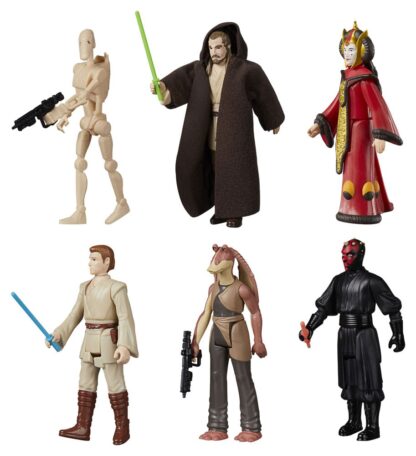 Star Wars Episode I Retro Collection Actionfiguren The Phantom Menace Multipack 10 cm - Beschädigte Verpackung – Bild 8