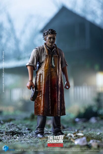 Texas Chainsaw Massacre (1974) Exquisite Mini Actionfigur 1/18 LeatherFace - Killing Mask 11 cm – Bild 4