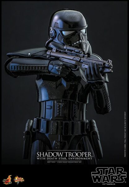 Star Wars Movie Masterpiece Actionfigur 1/6 Shadow Trooper with Death Star Environment 30 cm – Bild 12