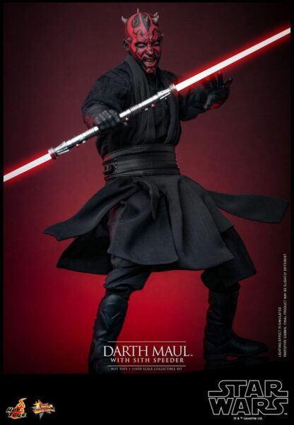 Star Wars Episode I Movie Masterpiece Actionfigur 1/6 Darth Maul with Sith Speeder 29 cm – Bild 7