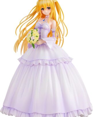 To Love-Ru Darkness PVC Statue 1/7 Golden Darkness Wedding Dress Ver. 23 cm