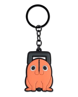 Chainsaw Man Gummi-Schlüsselanhänger Pochita
