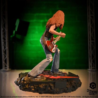 Metallica Rock Iconz Statue Cliff Burton II 22 cm – Bild 2