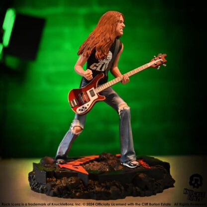 Metallica Rock Iconz Statue Cliff Burton II 22 cm – Bild 6