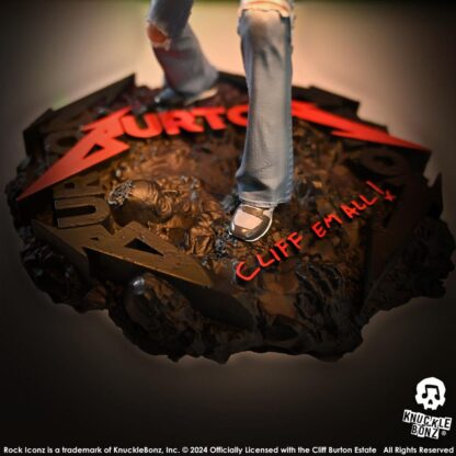 Metallica Rock Iconz Statue Cliff Burton II 22 cm – Bild 10