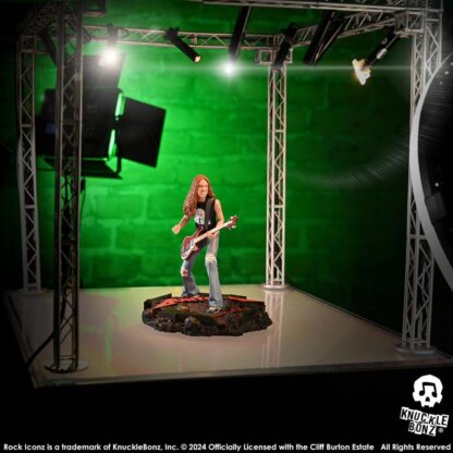 Metallica Rock Iconz Statue Cliff Burton II 22 cm – Bild 11