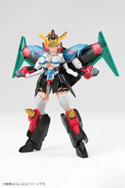 The King of Braves GaoGaiGar Cross Frame Girl Plastic Model Kit Star Gaofighgar 19 cm – Bild 9