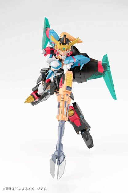 The King of Braves GaoGaiGar Cross Frame Girl Plastic Model Kit Star Gaofighgar 19 cm – Bild 20