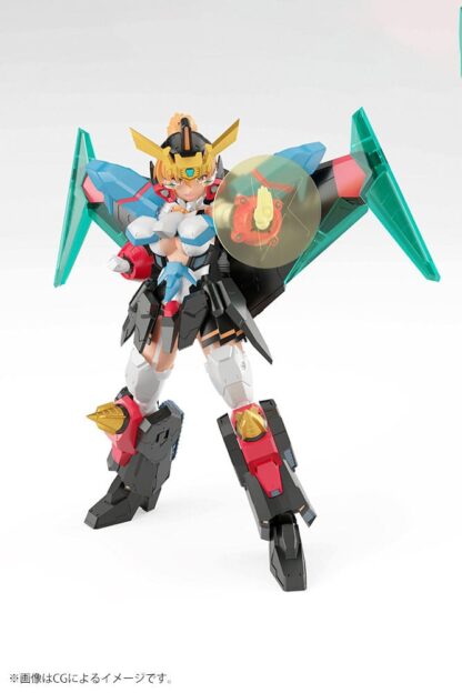 The King of Braves GaoGaiGar Cross Frame Girl Plastic Model Kit Star Gaofighgar 19 cm – Bild 21