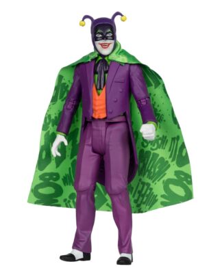 DC Retro Actionfigur und Fahrzeug Batman 66 Batmobil with Joker (Gold Label)