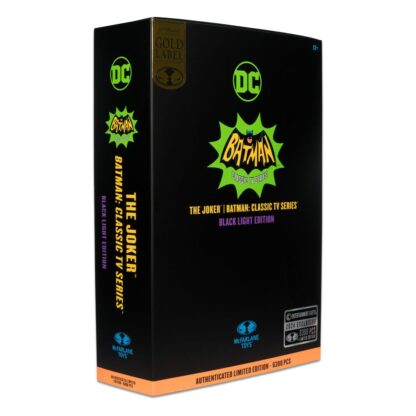 DC Multiverse Actionfigur BM66 The Joker (Black Light) (Gold Label) 18 cm – Bild 11