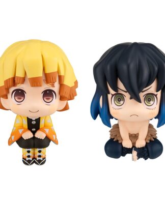 Demon Slayer: Kimetsu no Yaiba Look Up PVC Statue Zenitsu Agatsuma Smile Ver. & Inosuke Hashibira Bossy Ver. 11 cm (with gift)
