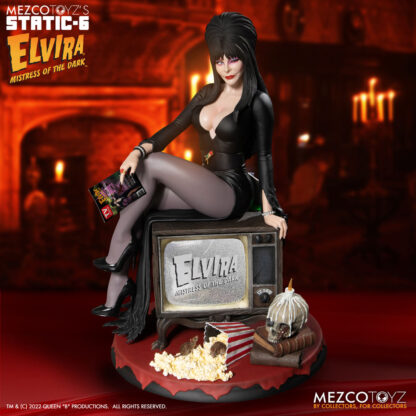 Elvira Herrscherin der Dunkelheit Static-6 PVC Statue 1/6 Elvira 42 cm – Bild 13