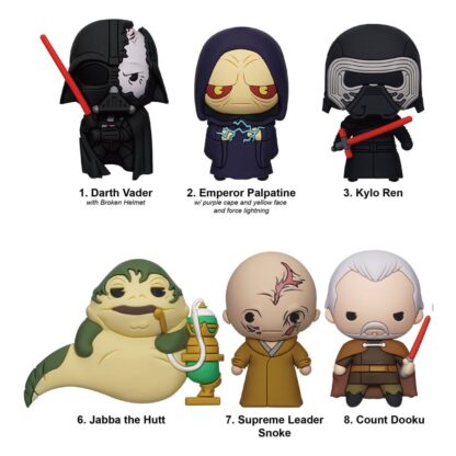 Star Wars 3D PVC-Taschenanhänger Year of the Dark Side Series 1 Display (24) – Bild 5