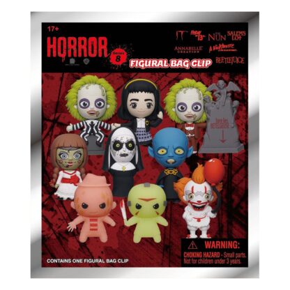 Warner Brothers 3D PVC-Taschenanhänger Horror Series 8 Display (24) – Bild 2