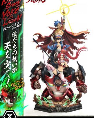 Gurren Lagann Ultimate Premium Masterline Series Statue 1/4 Kamina, Simon & Yoko with Lagann 97 cm