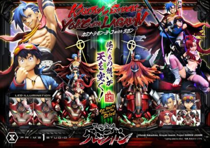 Gurren Lagann Ultimate Premium Masterline Series Statue 1/4 Kamina, Simon & Yoko with Lagann 97 cm – Bild 2
