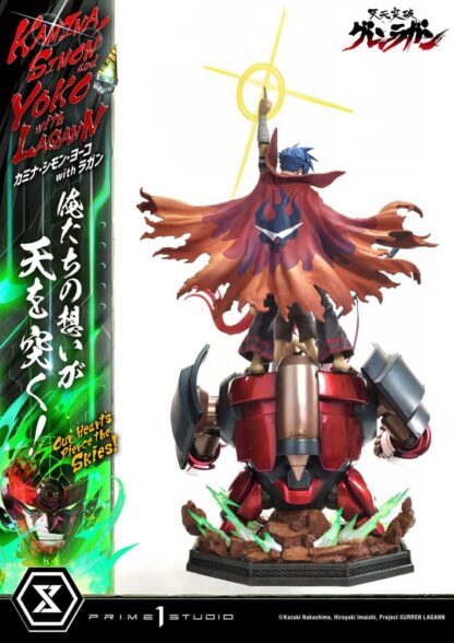 Gurren Lagann Ultimate Premium Masterline Series Statue 1/4 Kamina, Simon & Yoko with Lagann 97 cm – Bild 6