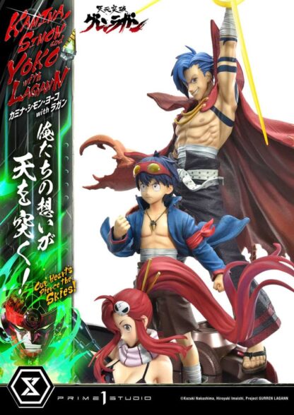 Gurren Lagann Ultimate Premium Masterline Series Statue 1/4 Kamina, Simon & Yoko with Lagann 97 cm – Bild 15